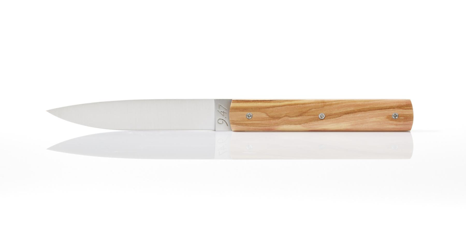 PERCEVAL 9.47 Cuchillo Madera de Olivo