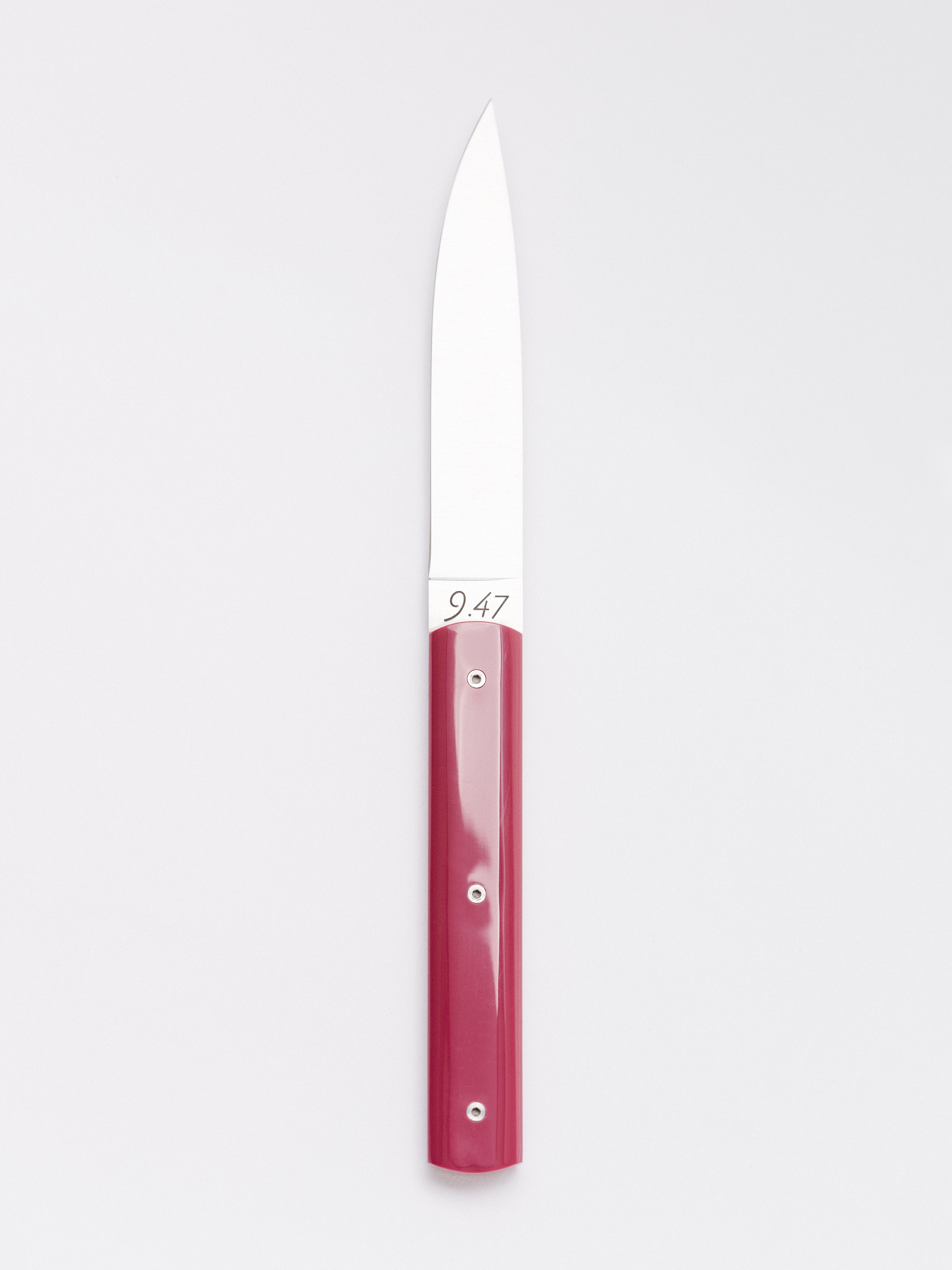 PERCEVAL 9.47 Cuchillo Rosa Borgoña