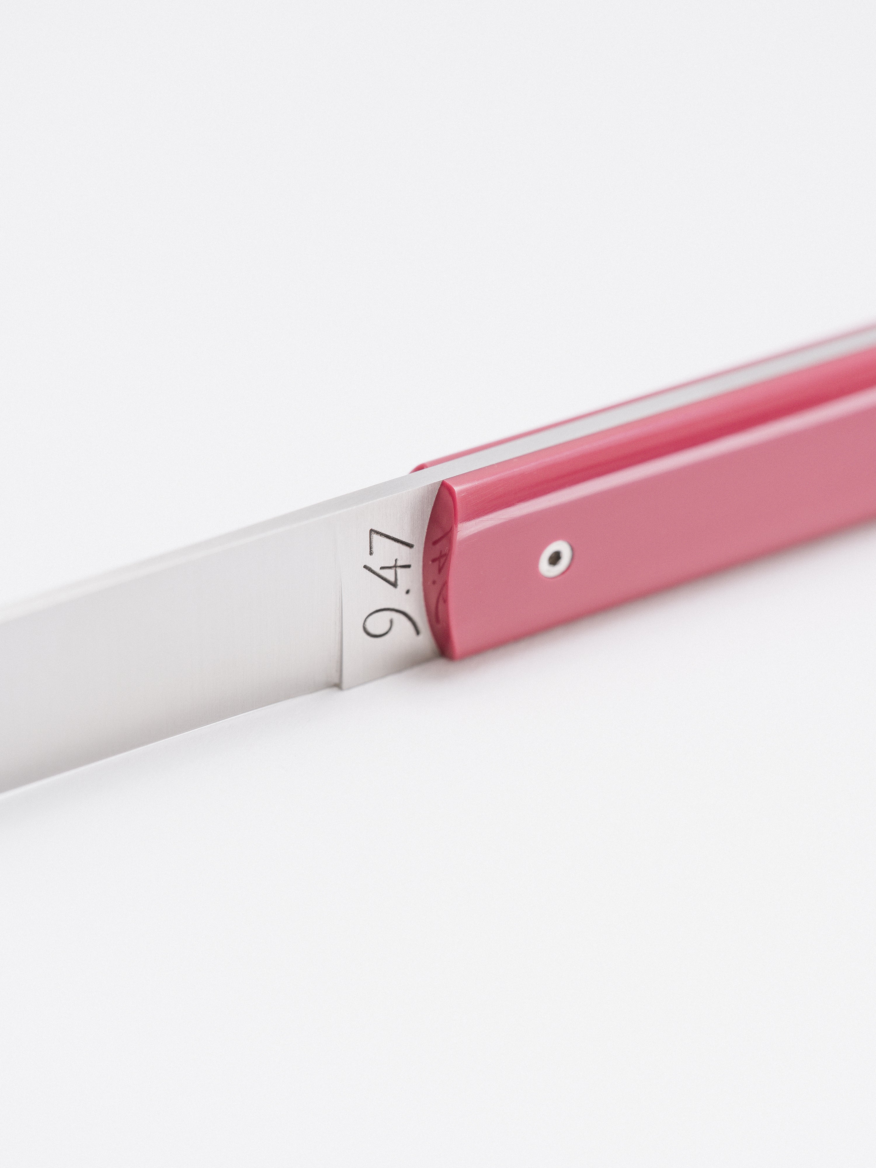 PERCEVAL 9.47 Cuchillo Rosa Borgoña
