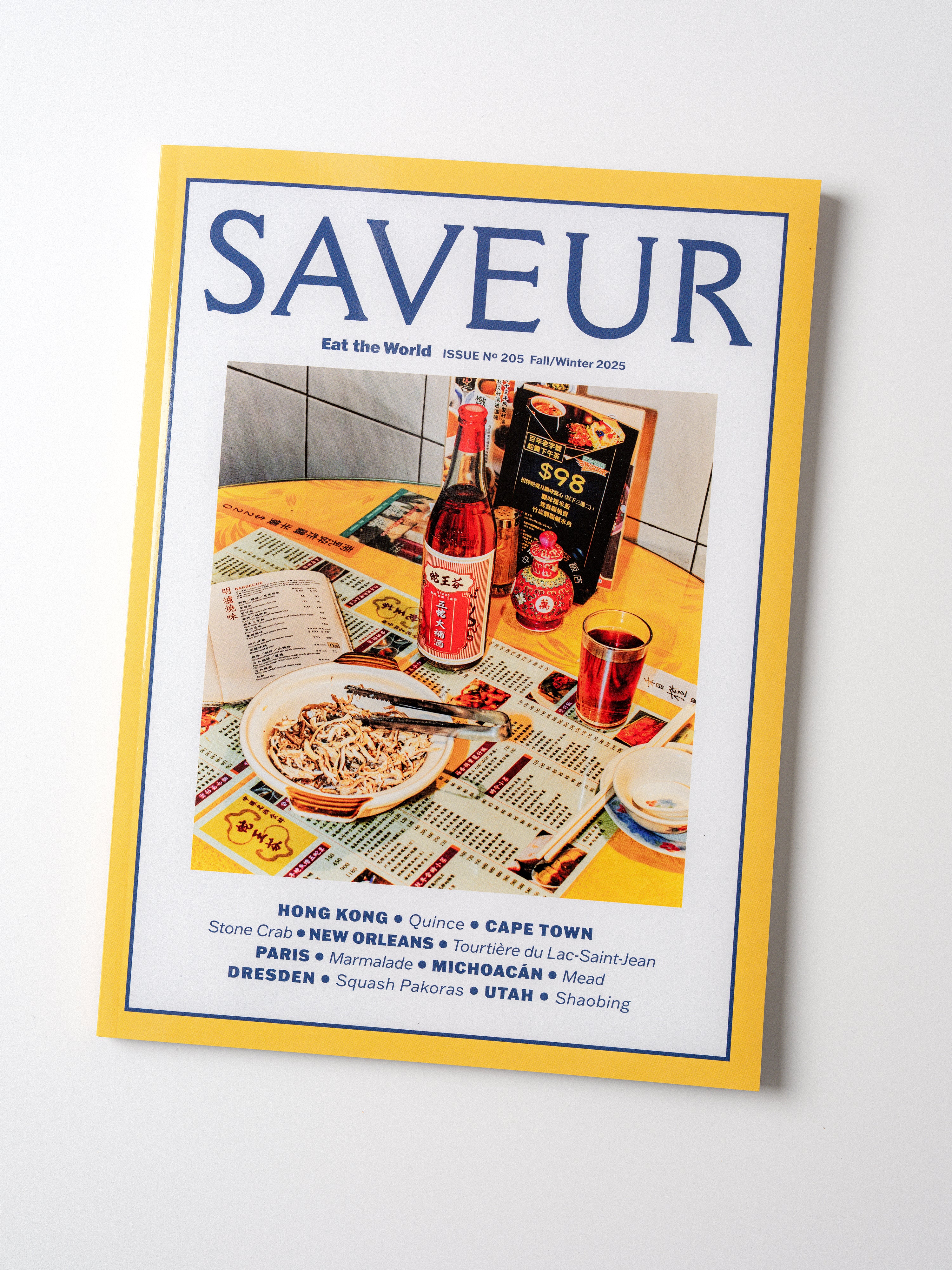 SAVEUR Magazine Issue 205 Fall / Winter 2025