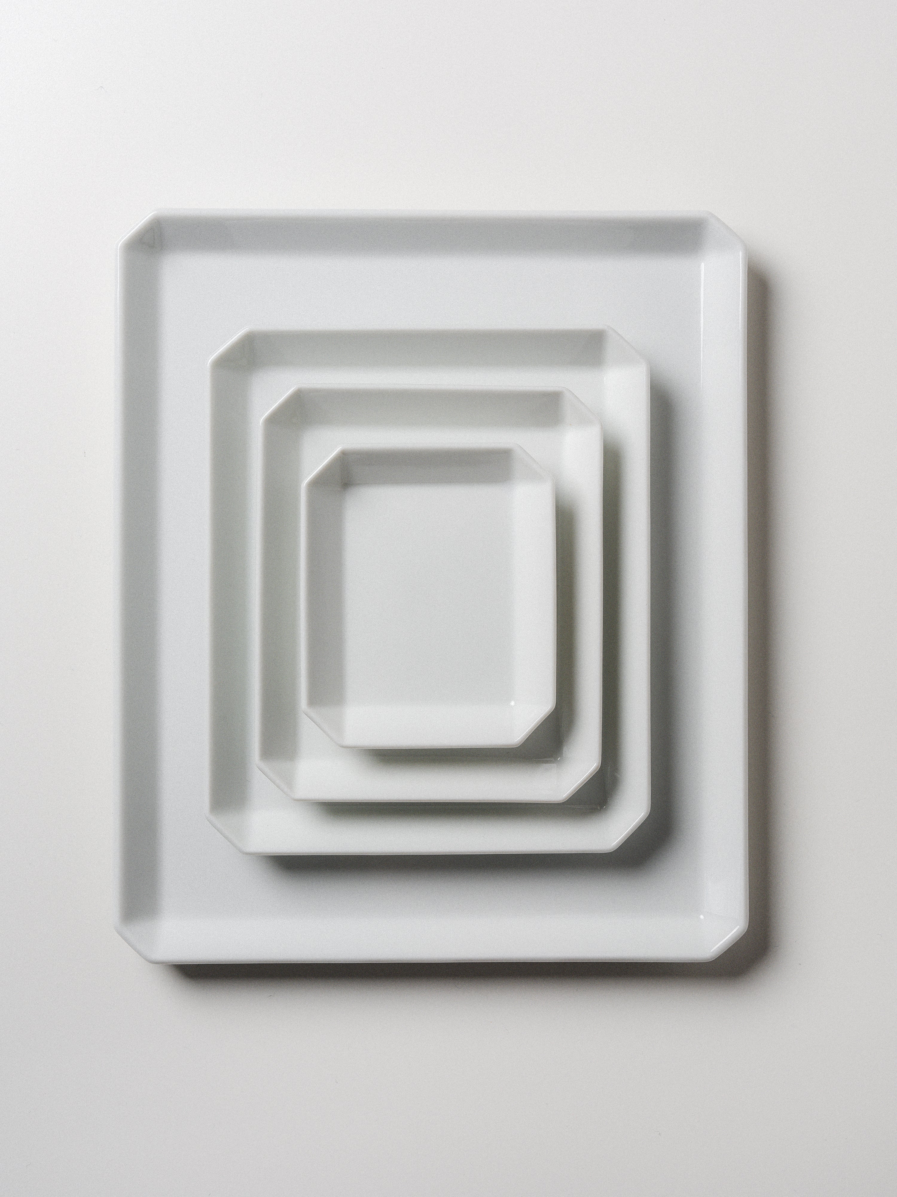 1616 / arita - TY Square Plate Blanco