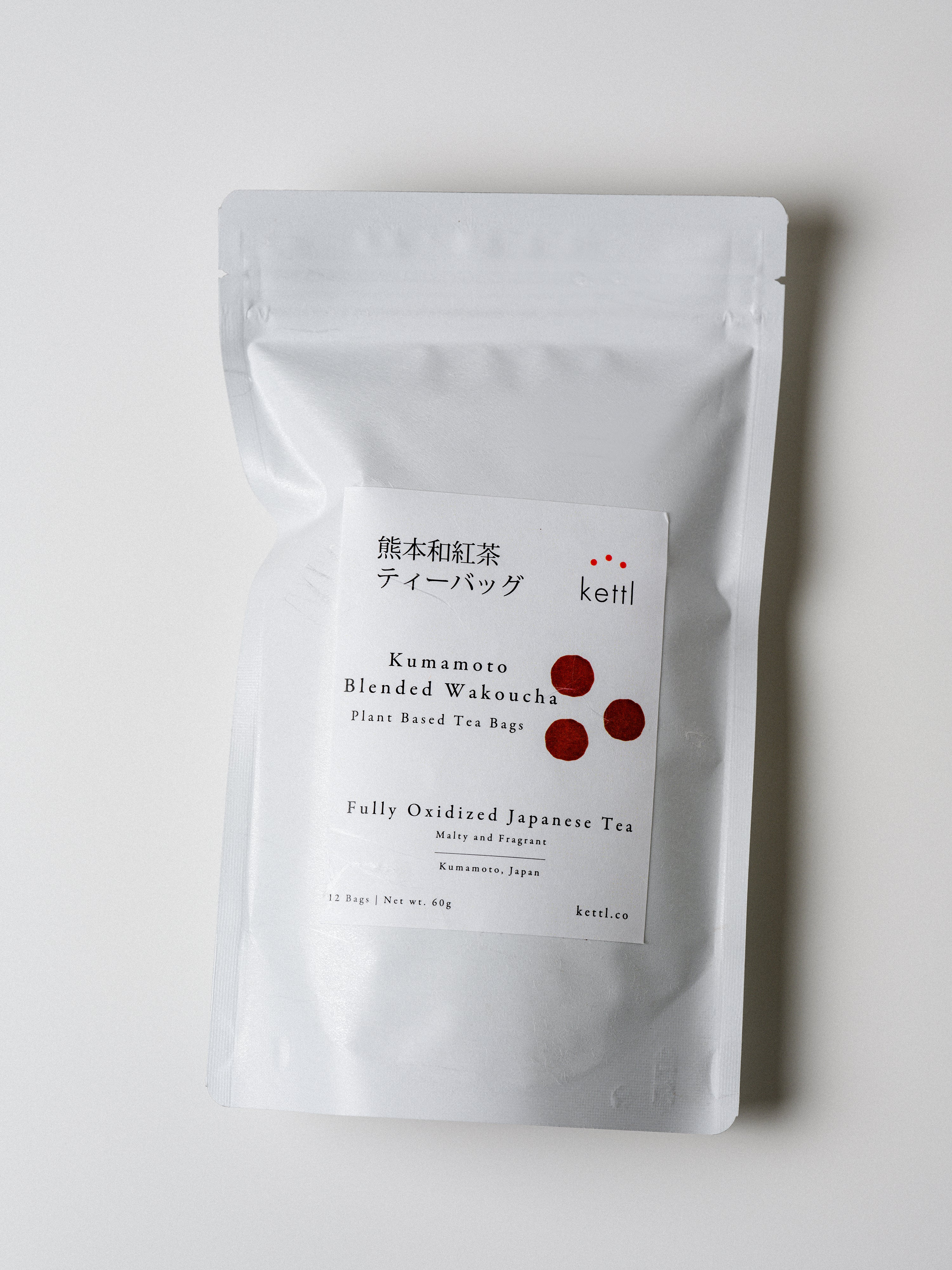 KETTL Kumamoto Blended Wakoucha Bolsas de Té