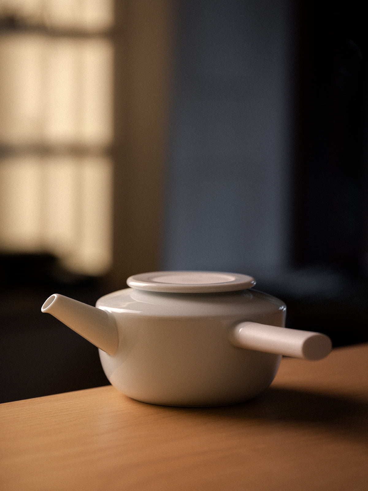 1616 / arita - CMA Japanese Teapot White