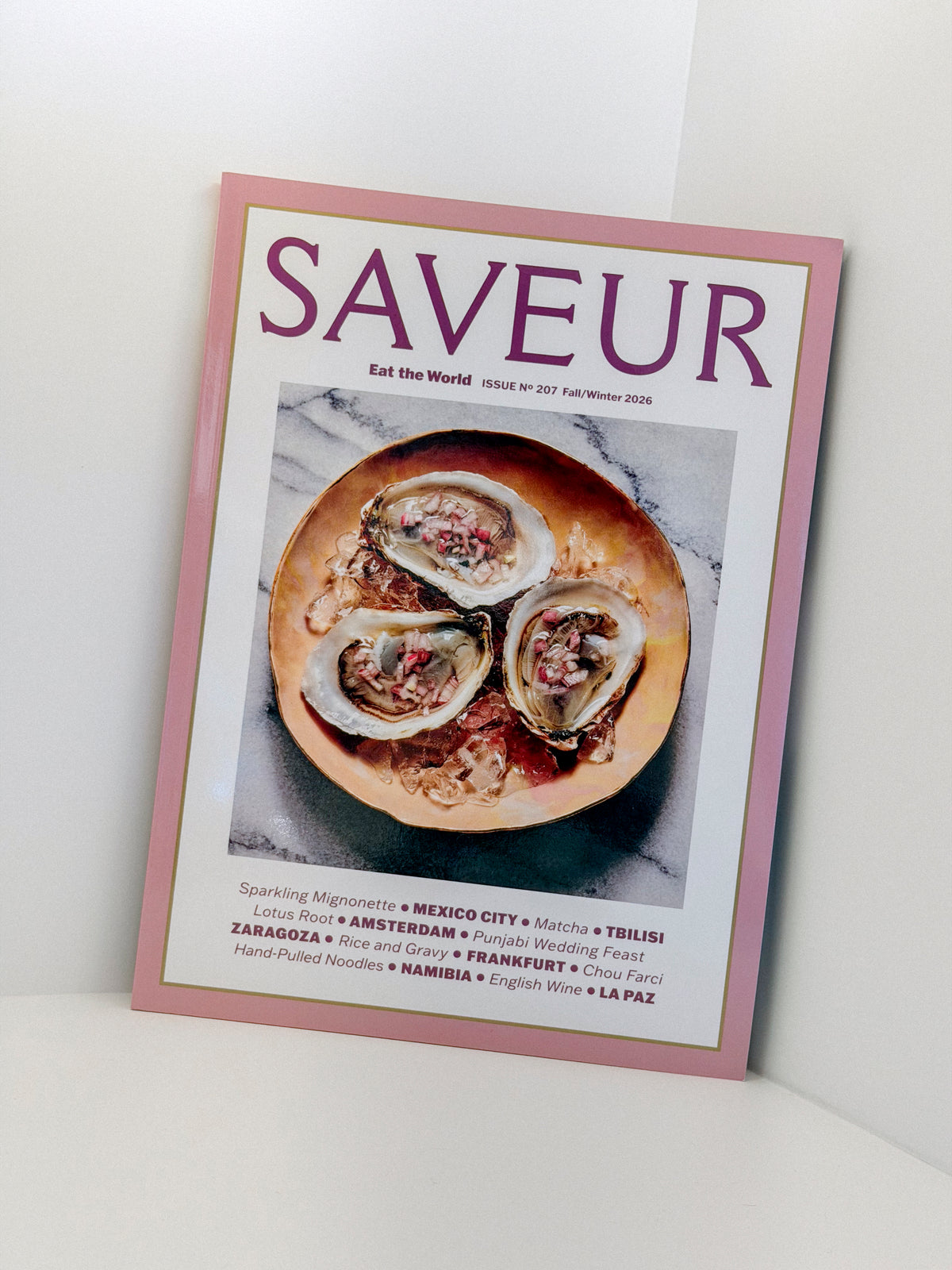 SAVEUR Magazine Issue 207 Fall / Winter 2026
